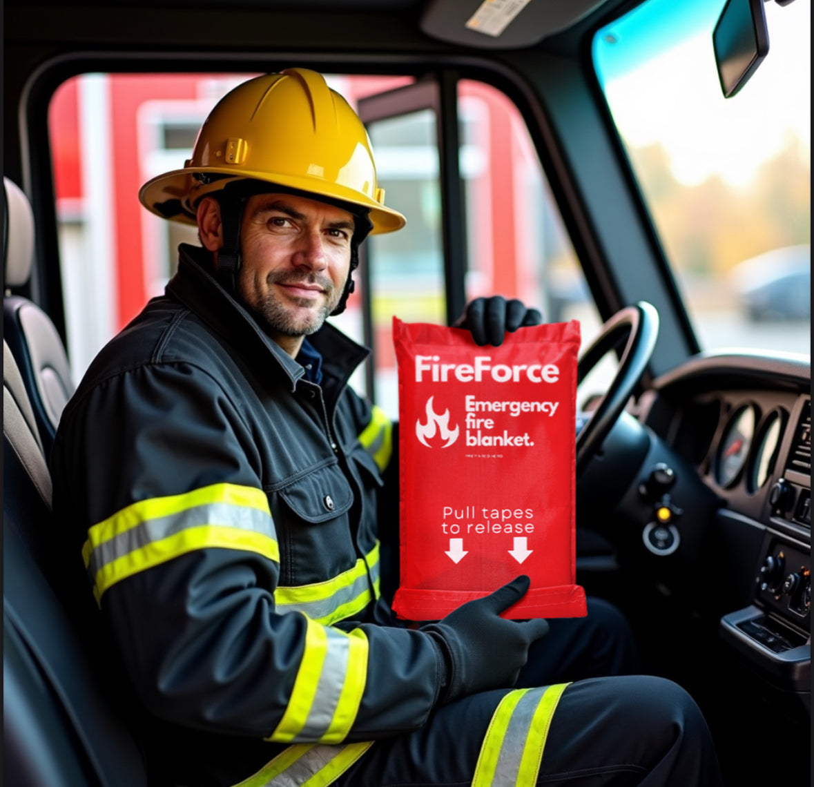 FireForce Prepared Hero Fire Blanket